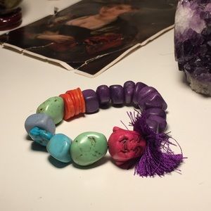 Colourful Buddha bracelet